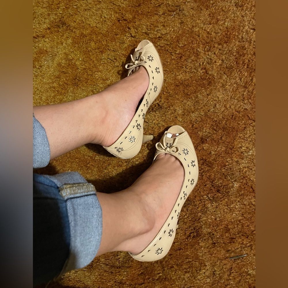 Open Toe Heel